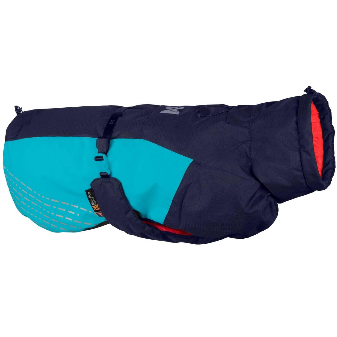 Non-stop dogwear Glacier Jacket 2.0, warme Hundejacke für Winter und kaltes Wetter mit Leinenöffnung