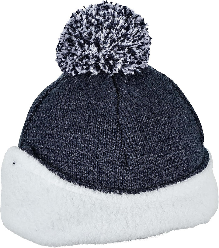 Sterntaler Unisex Mütze Ocs Strickmütze mit Bommel 39 Marine, 39 Marine