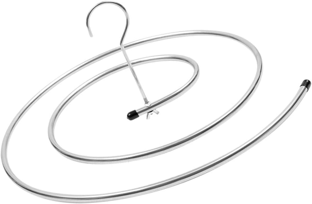 Alipis Edelstahl Spiral Wäscheständer 10mm Silber für Bettdecken und Decken