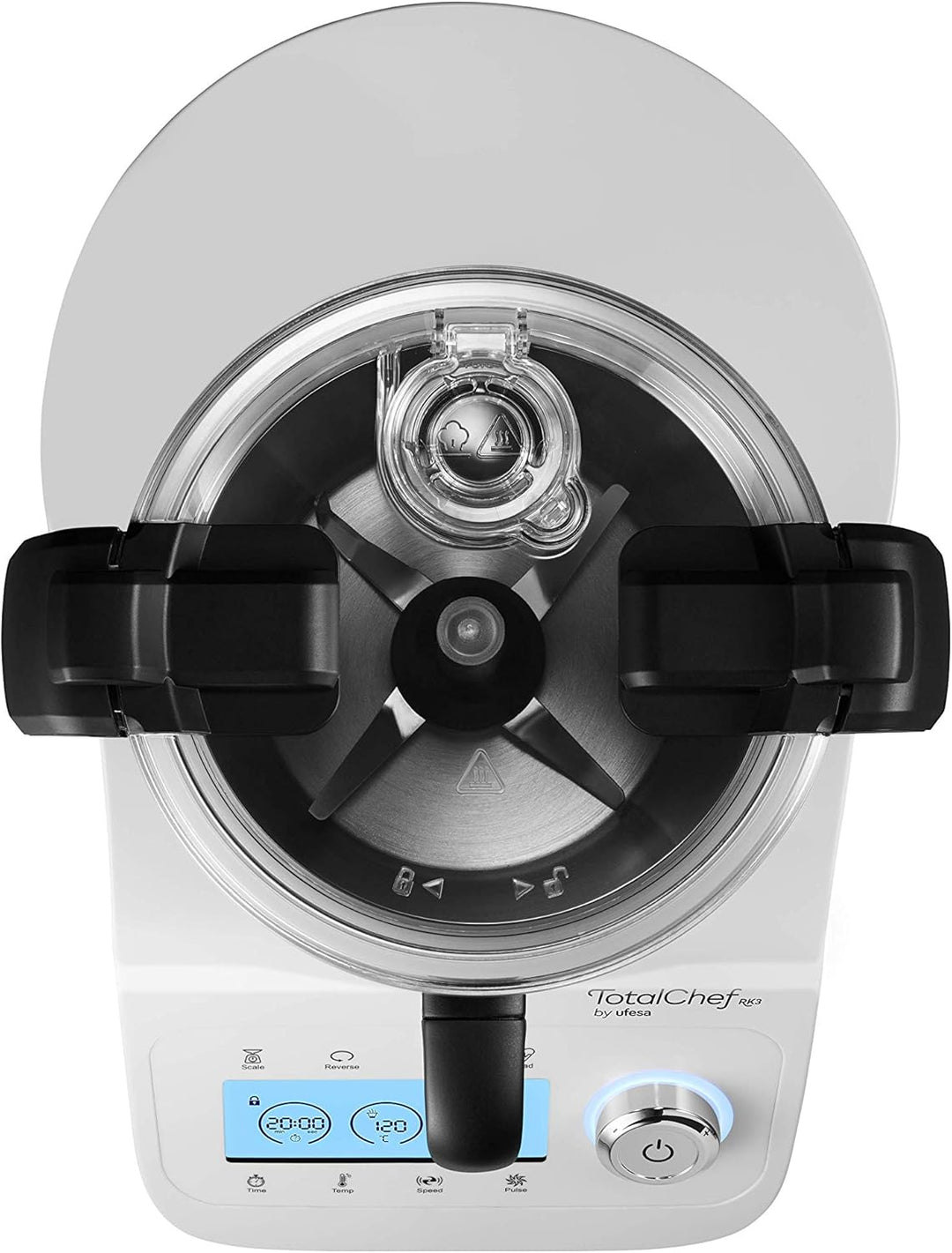 Ufesa TotalChef RK3 Multifunktions-Küchenmaschine, 30 Funktionen, Kapazität 3,5 l, LCD-Display mit T