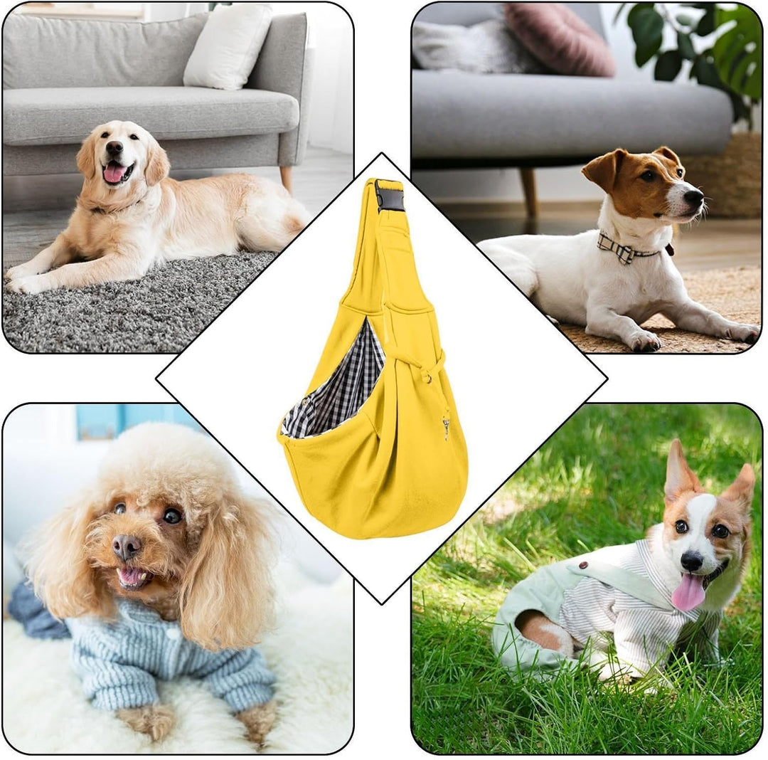 Kleine Hunde Katzen Carrier, Handfreie sichere Hundetragetasche für Hunde, Atmungsaktiver Babytrage
