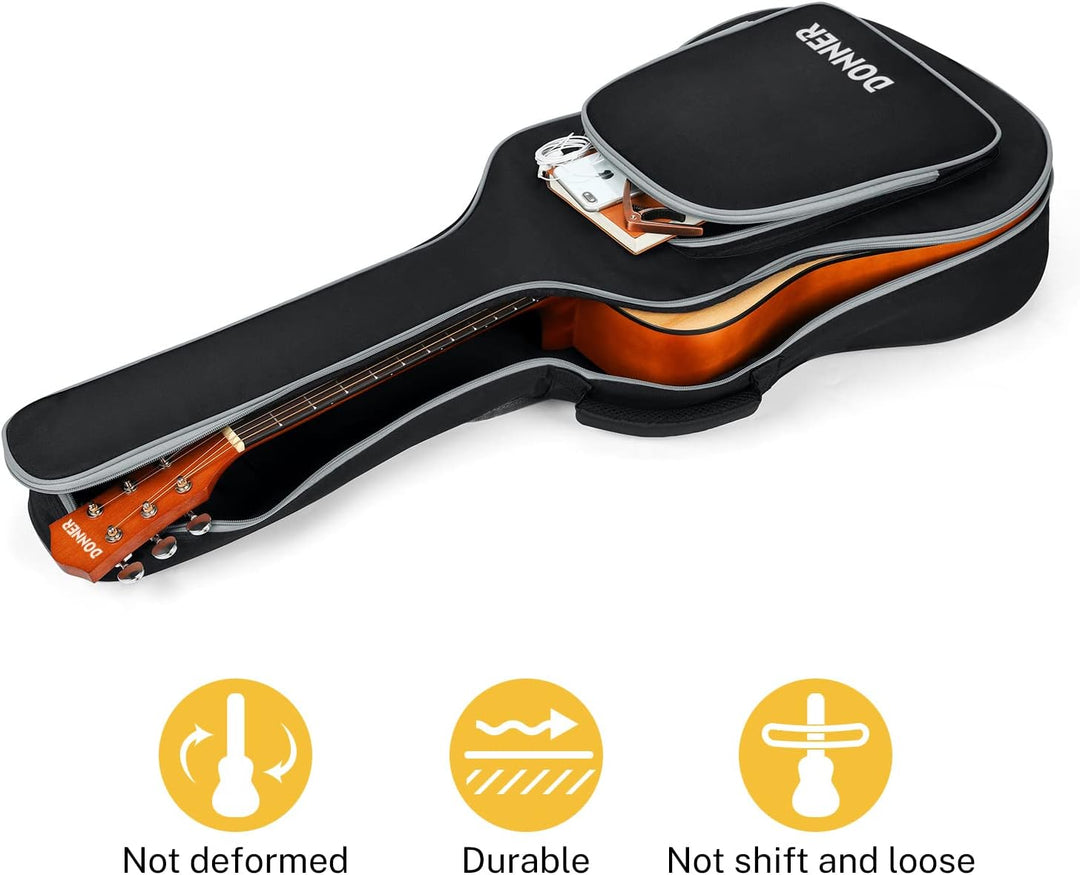 Donner Gitarrentasche 41 Zoll - 5mm Dicke, 41 Zoll - 5mm Dicke