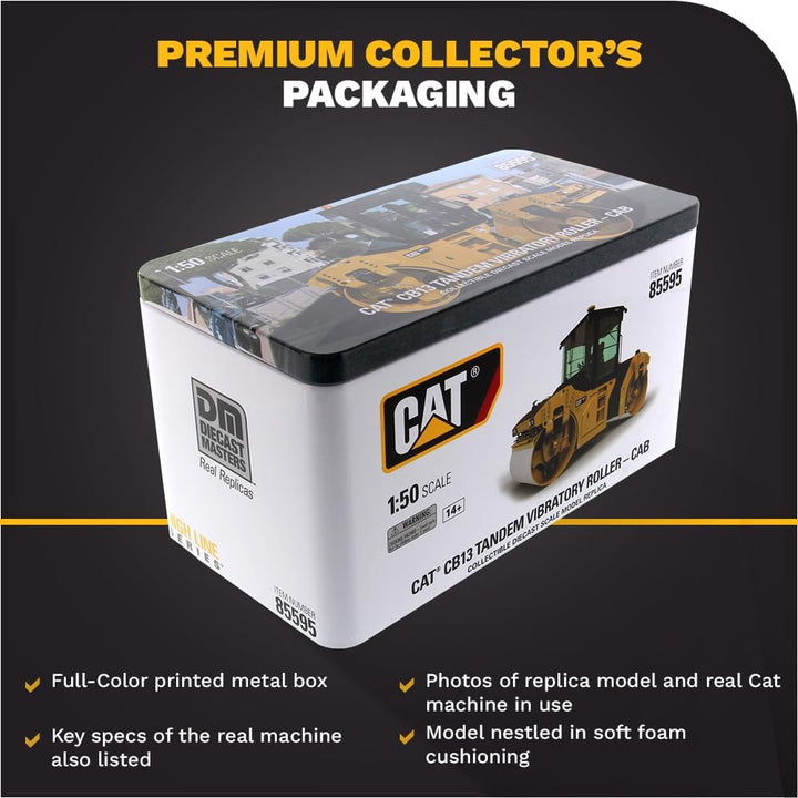 Caterpillar Diecast Masters 85593 Walze CB2.7, Massstab 1:50, ab 14 Jahren