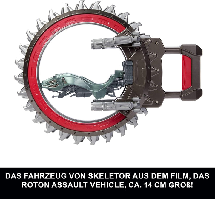 Masters of the Universe Film 2026 ca. 14 cm grosses Roton-Fahrzeug, 2 Rotorblätter und Blaster mit 4