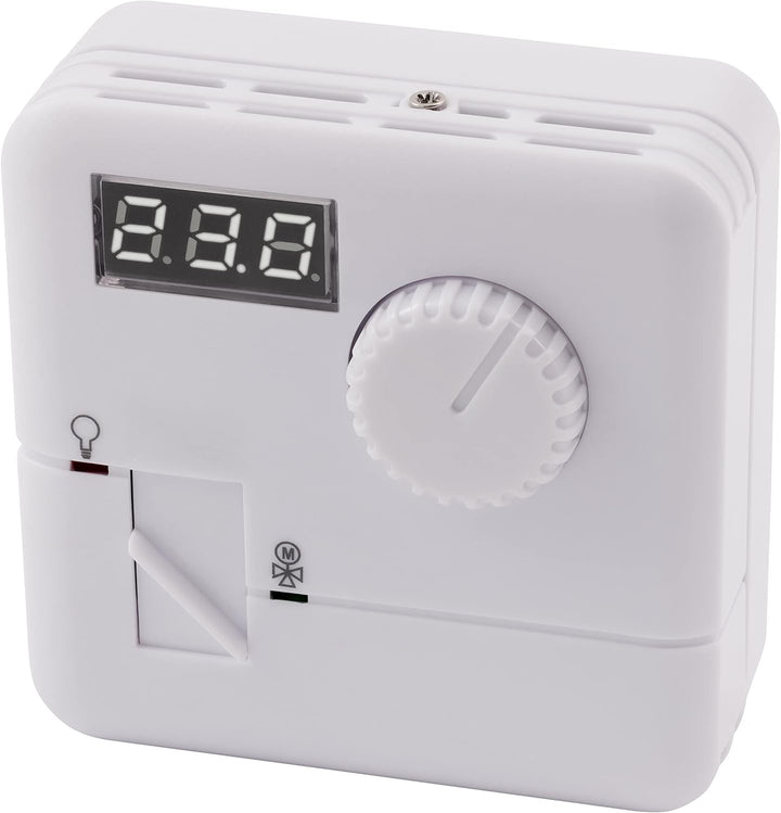 MC Power - Raumtemperatur-Regler Thermostat | TR-530 | 5-30°C, 110-230V, LED-Display, 7A