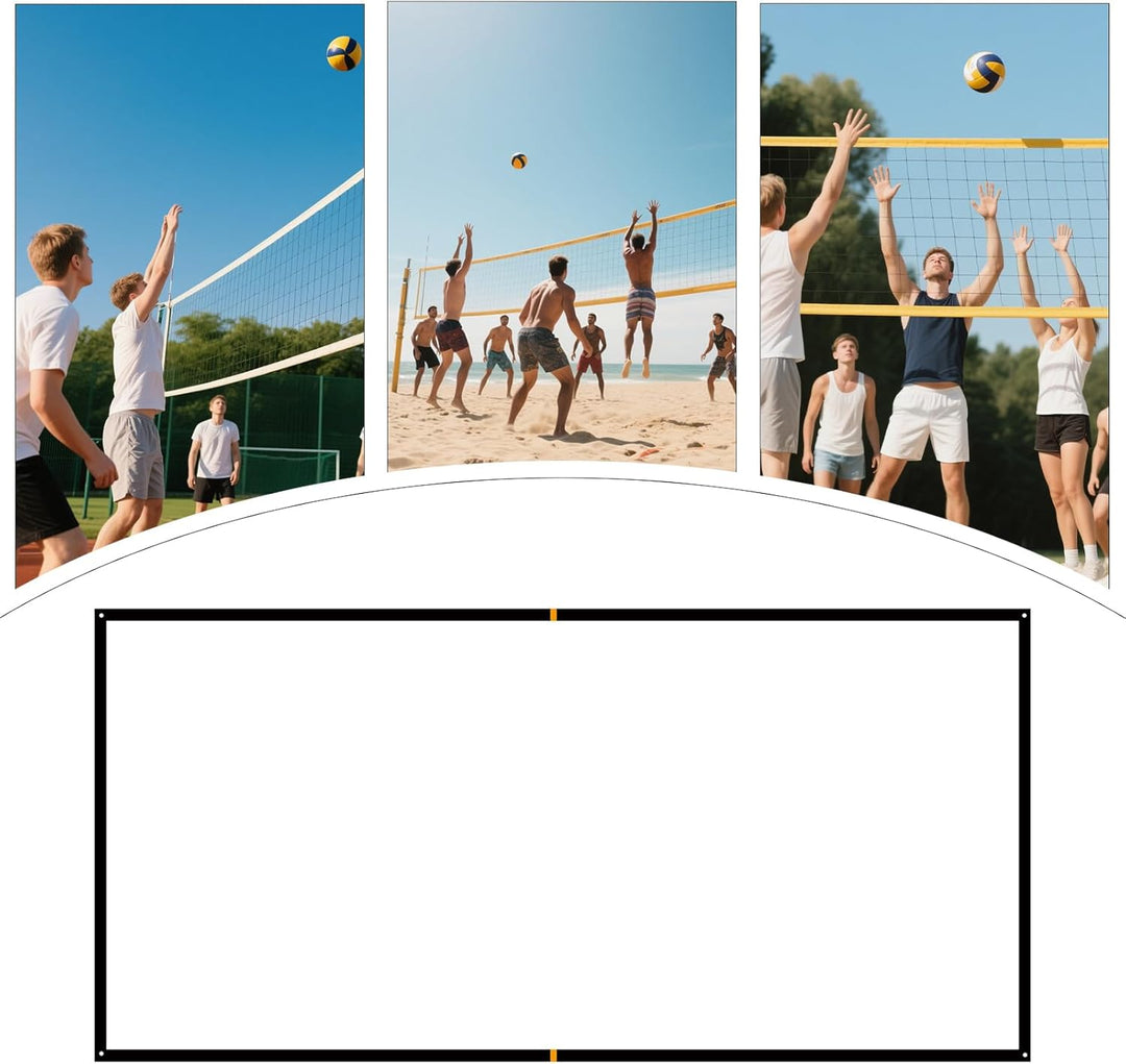 Volleyball-Linien für Strand – Linien für Rasenflächen | Wiederverwendbares Material für den Aussenb