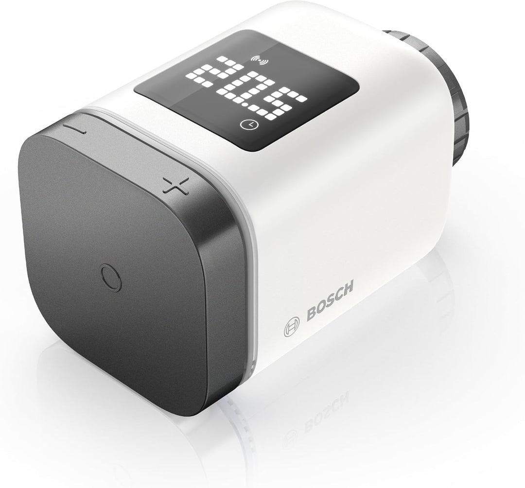 Bosch Smart Home Heizkörperthermostat II [+M], smartes Thermostat, Flexible Nutzung im Bosch Smart H