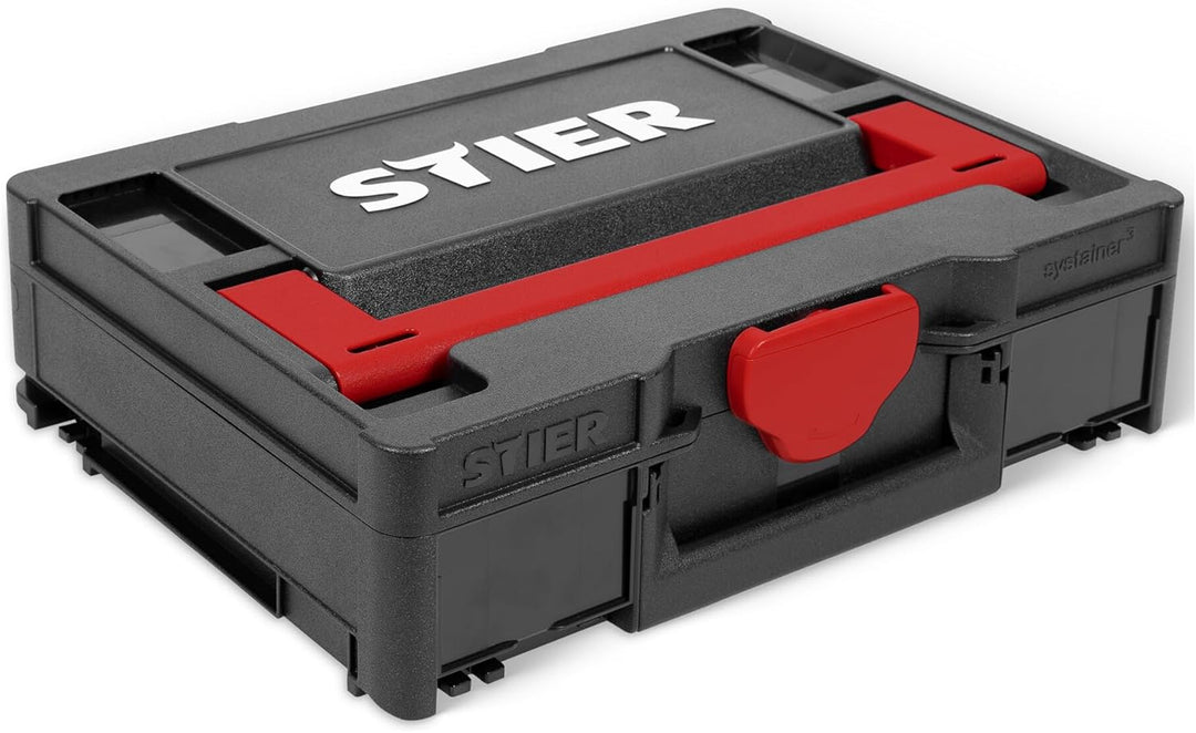 STIER Systainer³ I Black Edition H 105 x B 396 x T 296 Schwarz, H 105 x B 396 x T 296 Schwarz