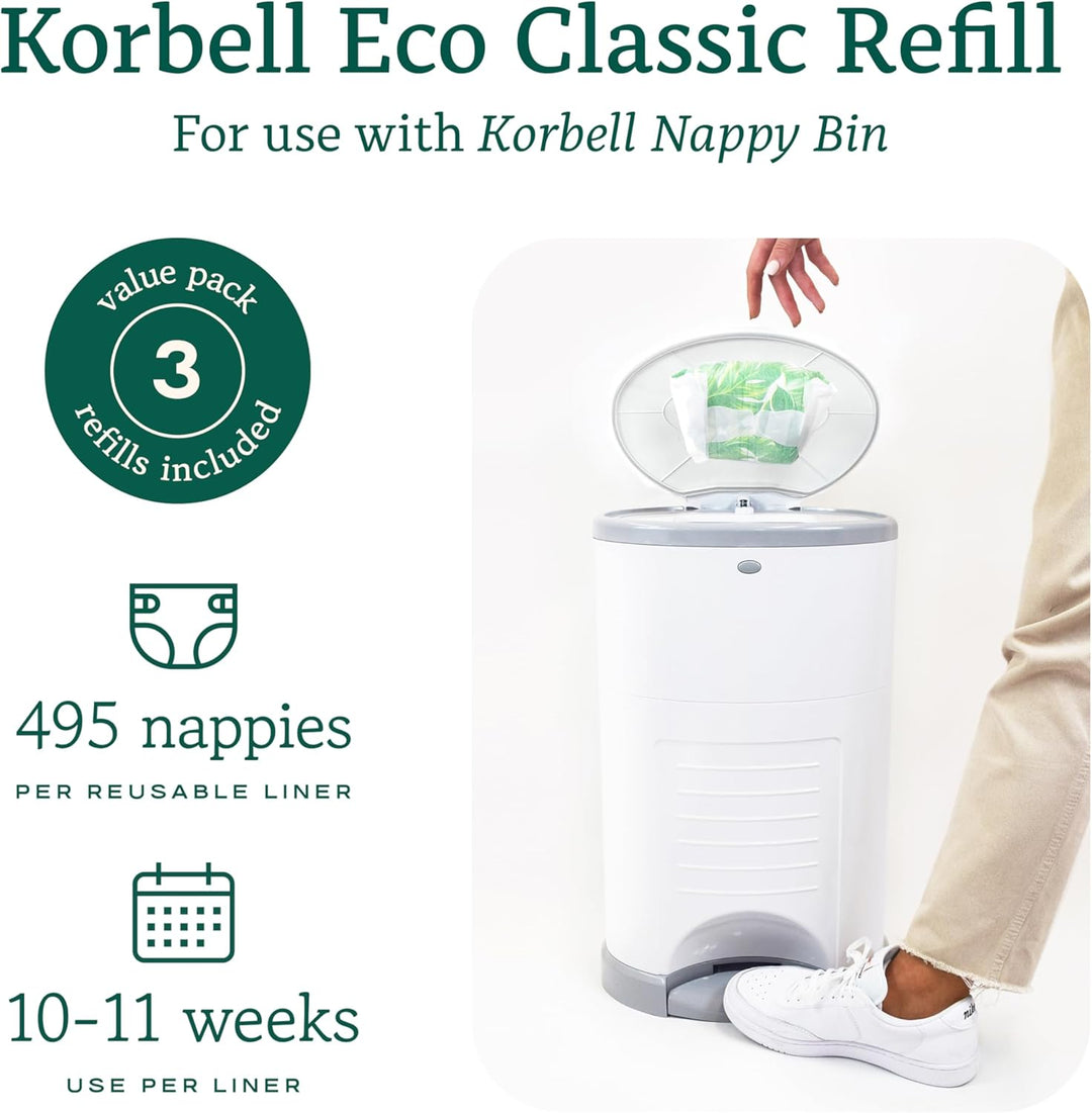Korbell - Nachfüllpackungen für Windelbehälter 16 L