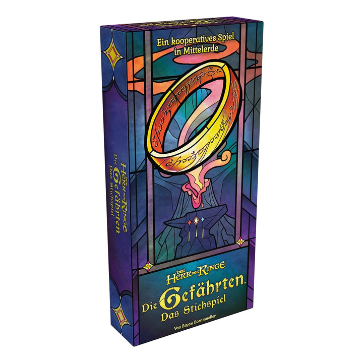 OFFICE DOG Asmodee Der Herr der Ringe: Die Gefährten Stichspiel - Kooperatives Kartenspiel, Strategi