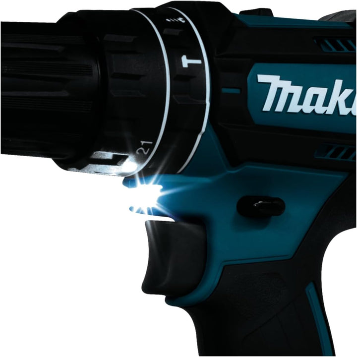 PERCEUSE À PERCUSSION MAKITA SANS FIL 18 V 2 BATTERIES5 AH 13 MM- DHP482RTJ