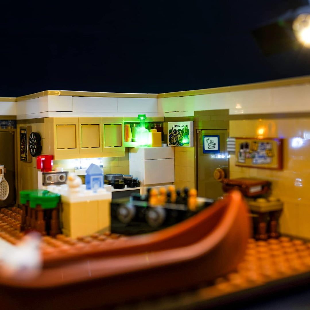 BRIKSMAX LED-Beleuchtungs-Set für LEGO Creator The Friends Apartments, kompatibel mit LEGO 10292 Bau