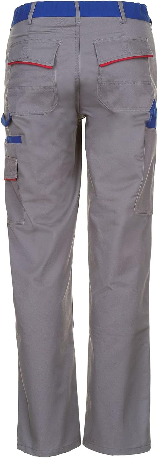 Planam Highline Herren Bundhose Zink Kornblau rot Modell 2323, Grösse 54 Zink/Kornblau/Rot 54, Zink/