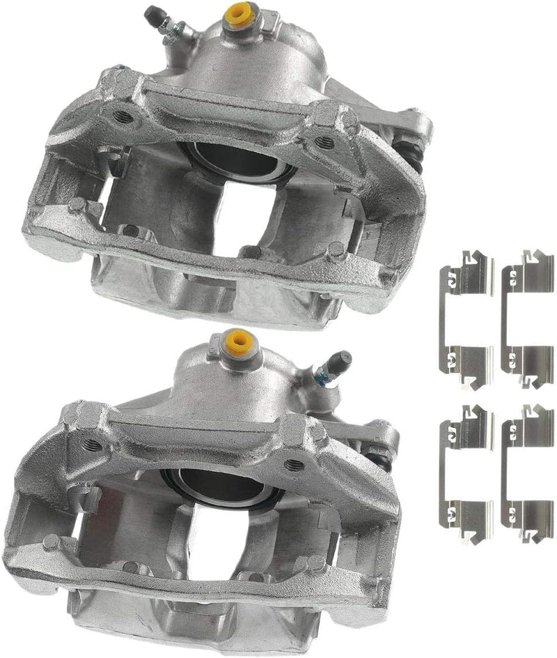 Frankberg 2x Bremssattel Bremszange Vorne Links Rechts Kompatibel mit E-Klasse W211 1.8L-3.5L 2002-2