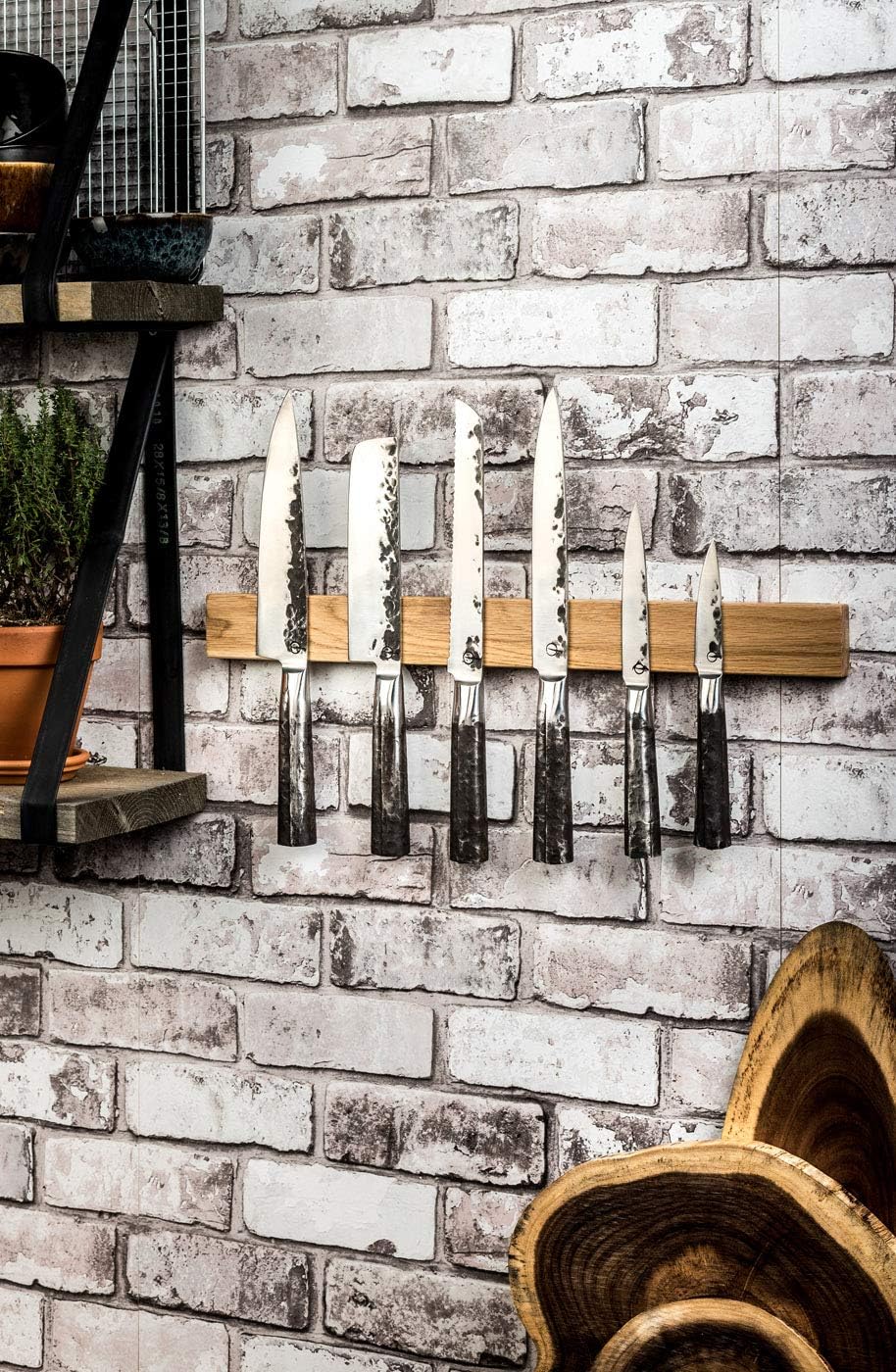 Forged Intense Messerset 3-teilig, handgefertigt, in Holzkiste
