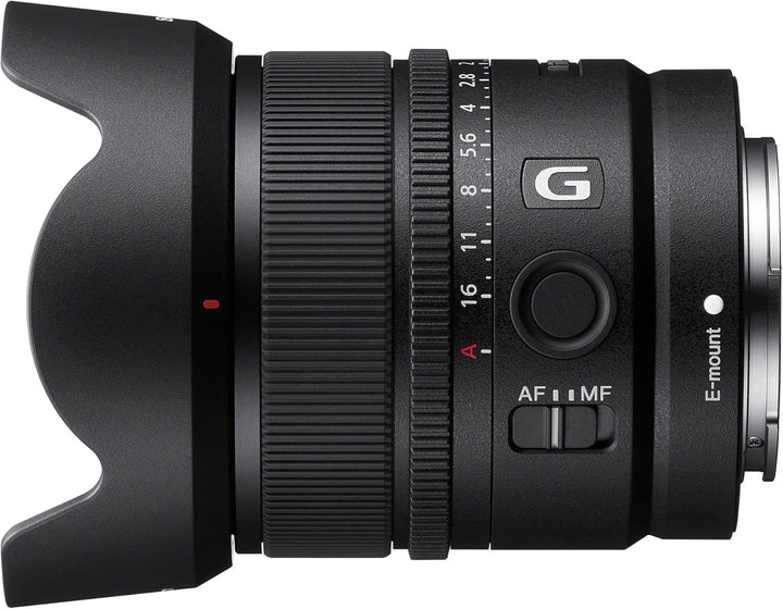 Sony E 15 mm F1.4 G | APS-C-Weitwinkel-Objektiv mit Festbrennweite (SEL15F14G) Single, Single