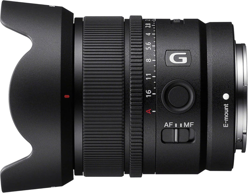 Sony E 15 mm F1.4 G | APS-C-Weitwinkel-Objektiv mit Festbrennweite (SEL15F14G) Single, Single