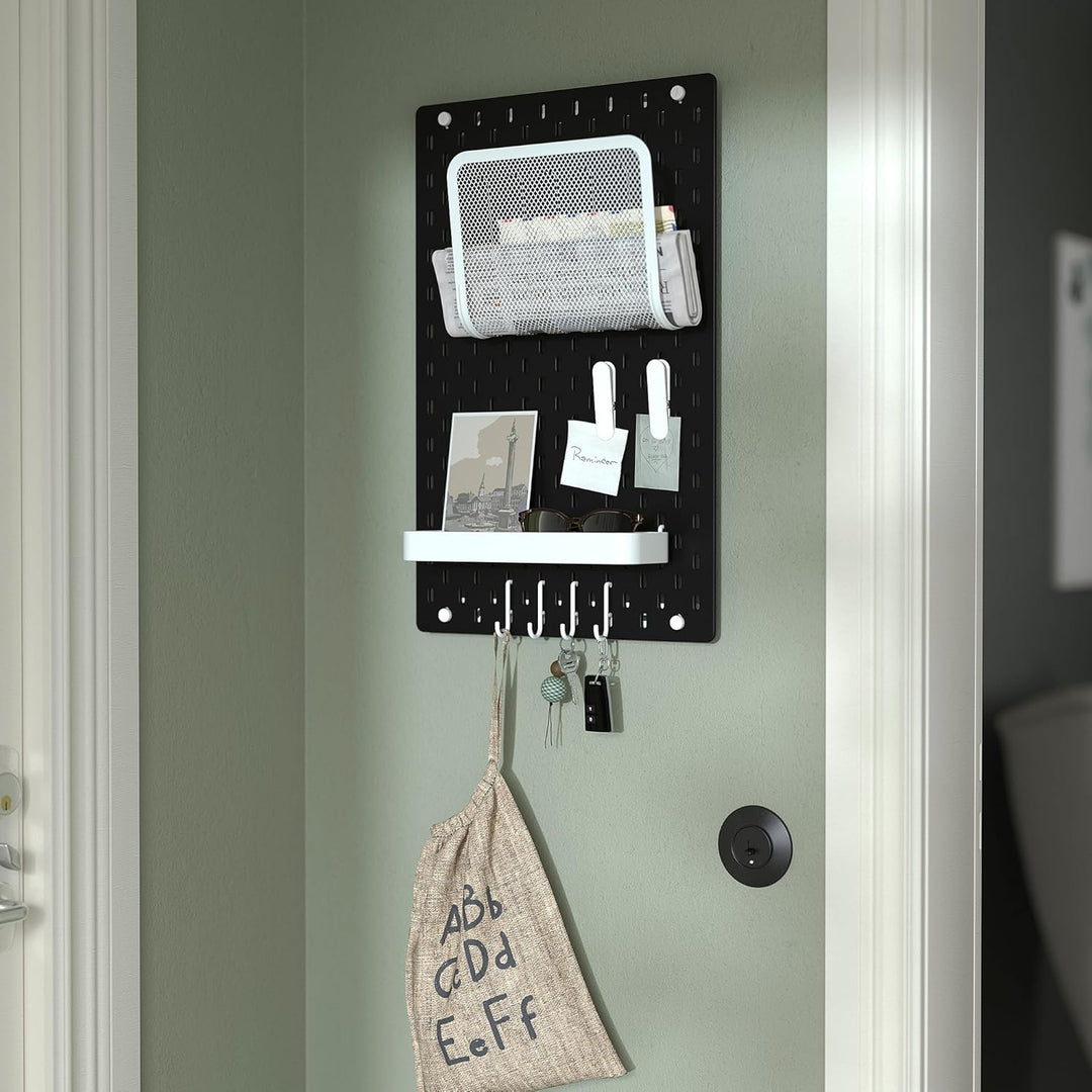 IKEA SKÅDIS Stecktafel, 36 x 56 cm, Schwarz