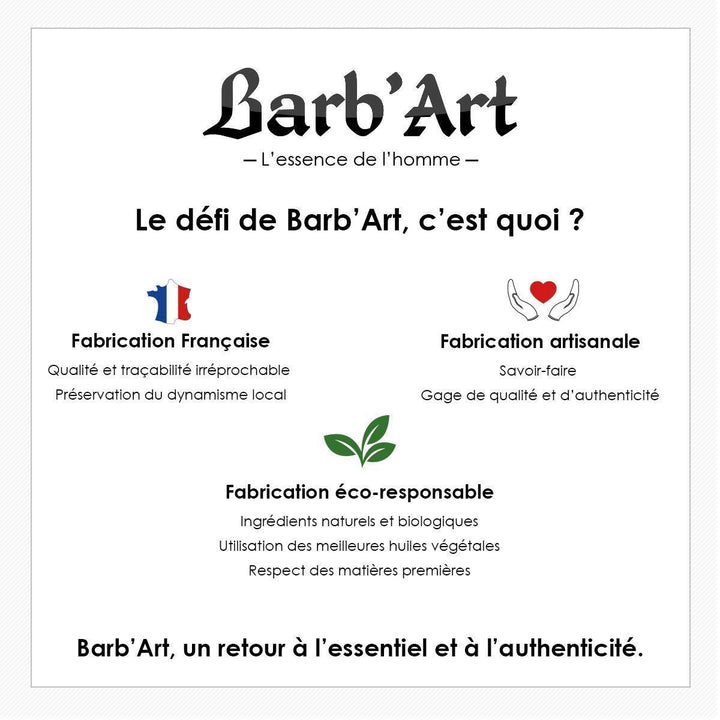 RizinusÃ, l Bartschneider im Bio â Serum Booster â barb' Art® N ° 1 sisch seit 2015 â fÃ,