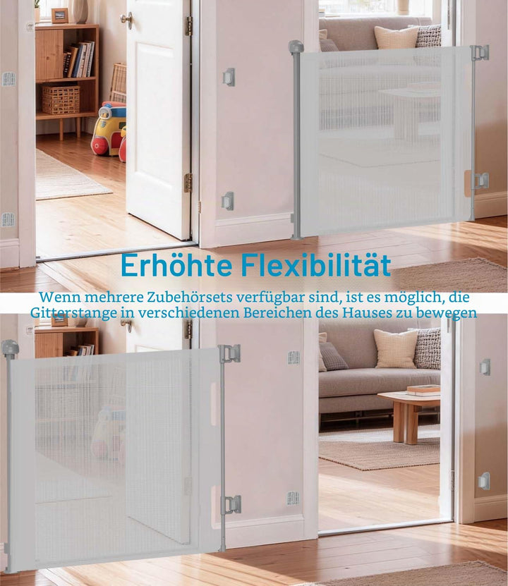 Nalezuns Set mit Ersatzteilen für Treppenschutzgitter, Babygitter Ersatzteile Set, Babygitter Zubehö