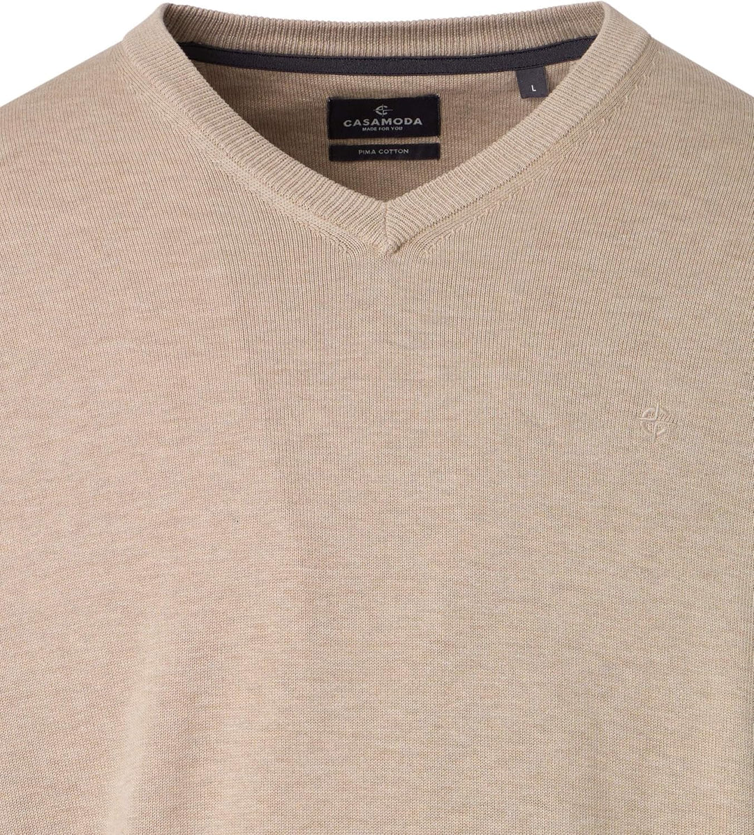 CASAMODA Herren Pullover S Beige, S Beige