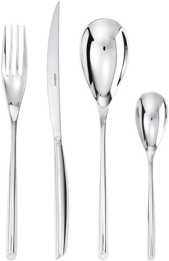 Rosenthal - Sambonet - Besteck-Set, Steakbesteck - 24tlg. - Bamboo - Edelstahl 18/10