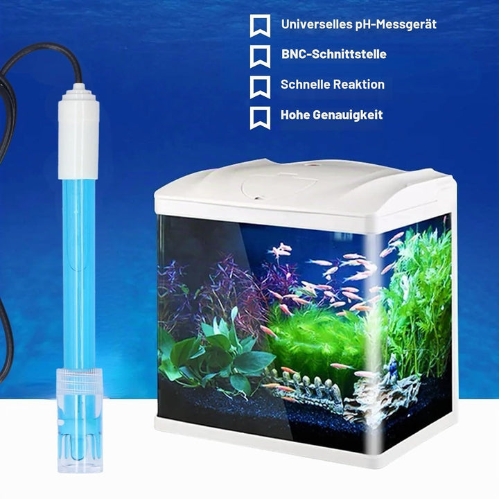 PH Elektrode Testwerkzeug BNC-Stecker, PH sonde bnc pool Kunststoffschale, 0.00-14.00PH, 0-60℃, ph c