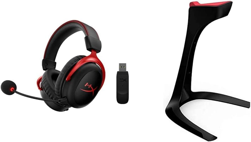 HyperX Cloud II Wireless - Gaming-Headset für PC, PS4, PS5* & Speedlink EXCEDO Gaming Headset Stand