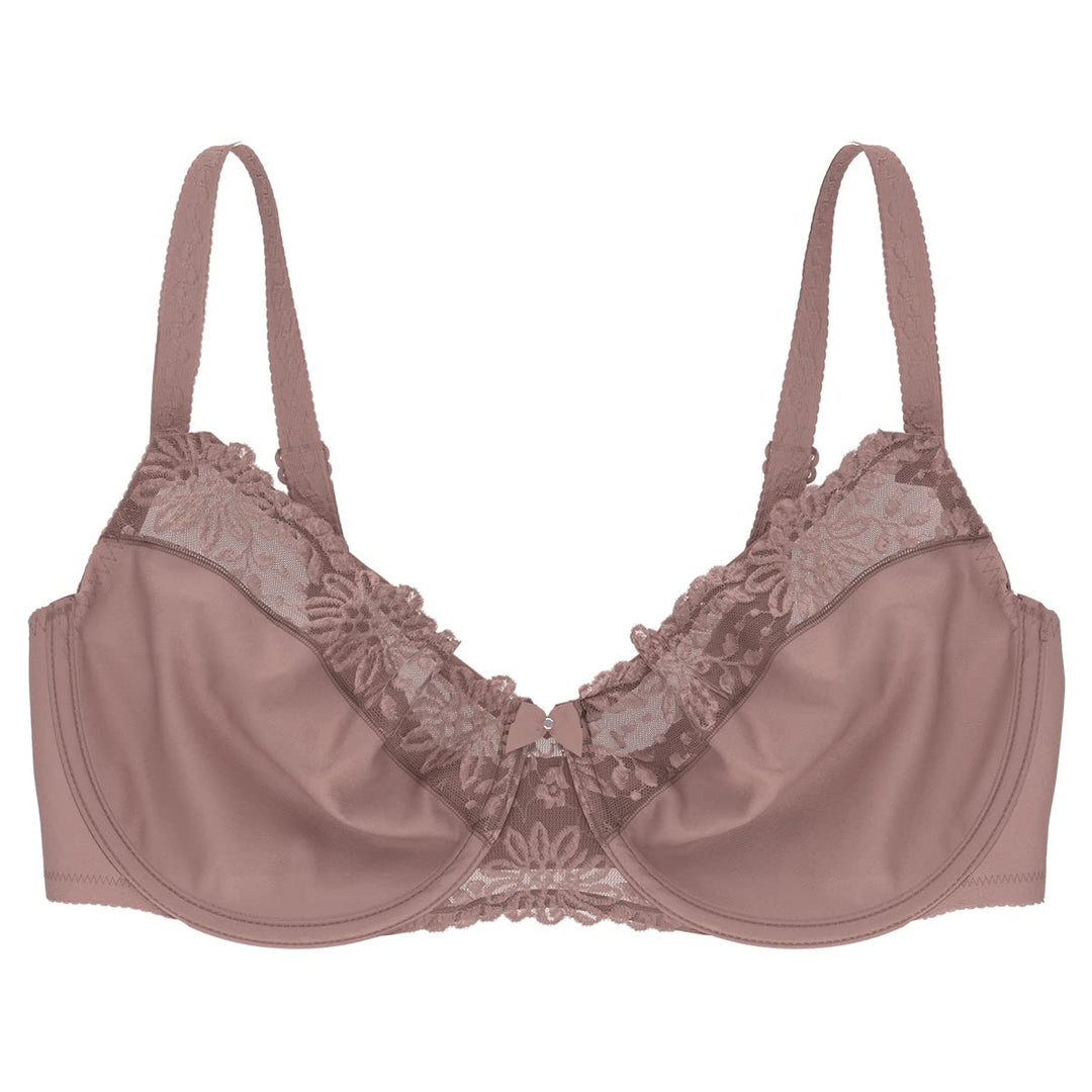 Triumph Damen Ladyform Soft W X Minimizer BH 75C Chocolate Mousse, 75C Chocolate Mousse
