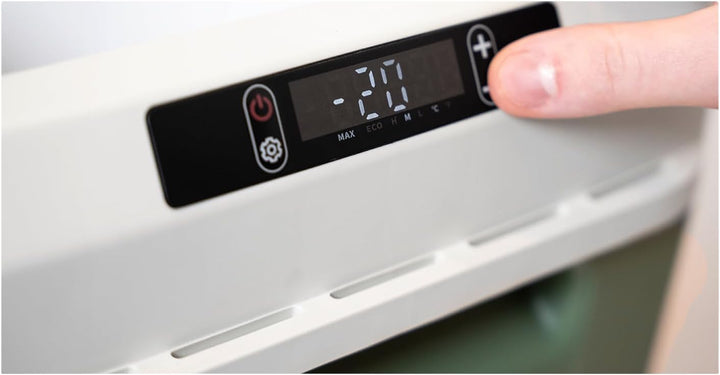BERGER EPL Kompressor Kühlbox Elektrisch - Kühlbox Auto 12V/24V/230V mit Tiefkühlfunktion bis -20°C,
