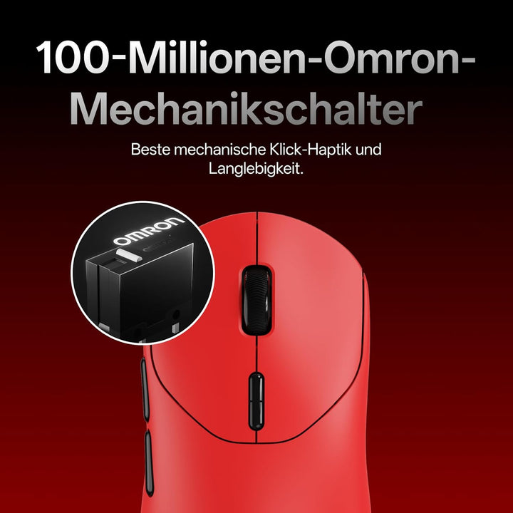 Rapoo VT2 Kabellose Gaming-Maus, 26K DPI Sensor, echte 8000Hz Abfragerate, 53g Ultraleicht, 750 Std.
