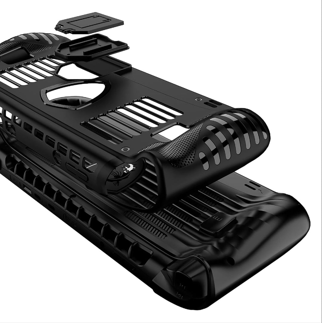 GIOPUEY Hülle Kompatibel mit MSI Claw 8 AI+ - mit Ständer - weicher TPU Rahmen - rutschfest - Leicht