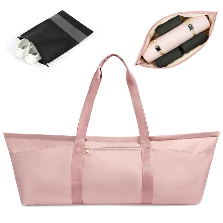 Sporttasche Damen, Gross Yogatasche, Yogamatte Tasche, Sporttasche Damen mit Nassfach & Schuhtasche,
