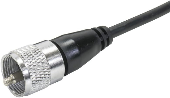 PNI CB Radio Escort HP 9001 PRO ASQ einstellbar, AM-FM, 12 V / 24 V, 4 W + CB-Antenne Extra 40 mit M