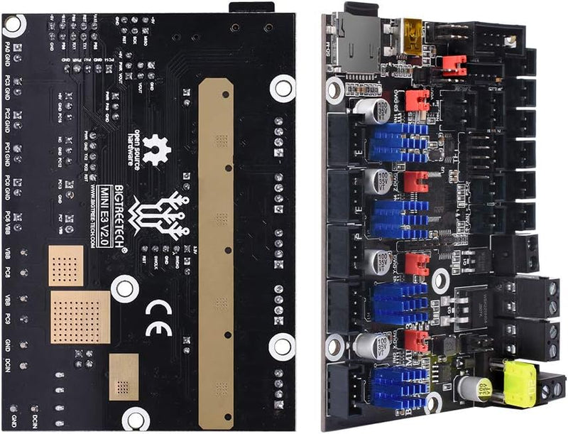 BIGTREETECH SKR Mini E3 V2.0 Steuerplatine 32 Bit Unterstützung TMC2209 TMC2208 UART-Treiber Upgrade