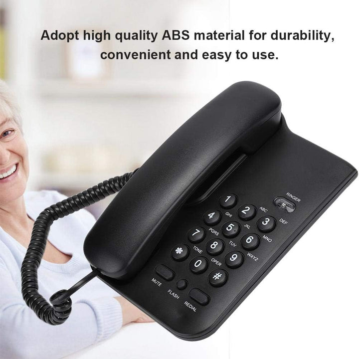 Hoteltelefon, KX-T3026CID Festnetztelefon Tragbares Englisches Telefon für das Home Office des Hotel