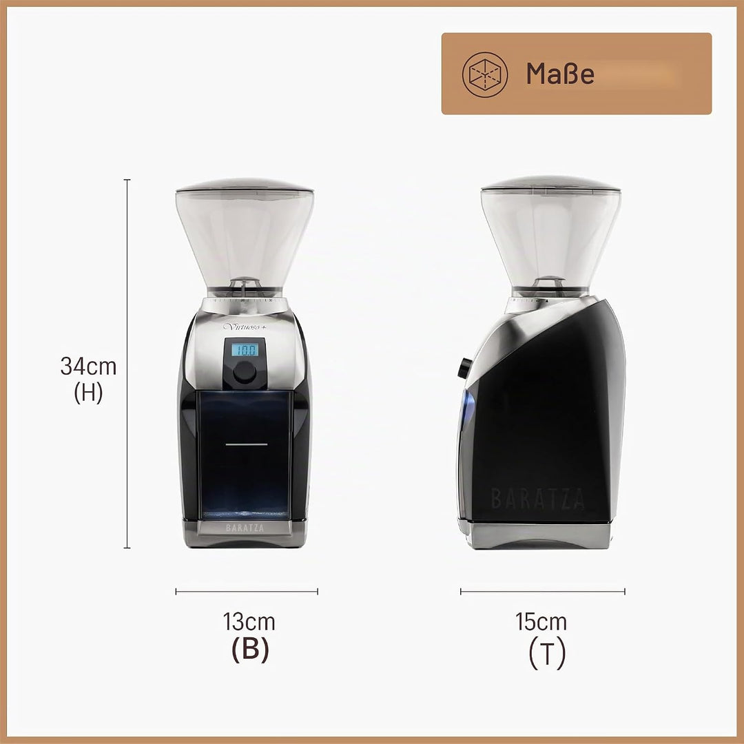 Baratza 587 Elektrische Kaffeemühle, Schwarz