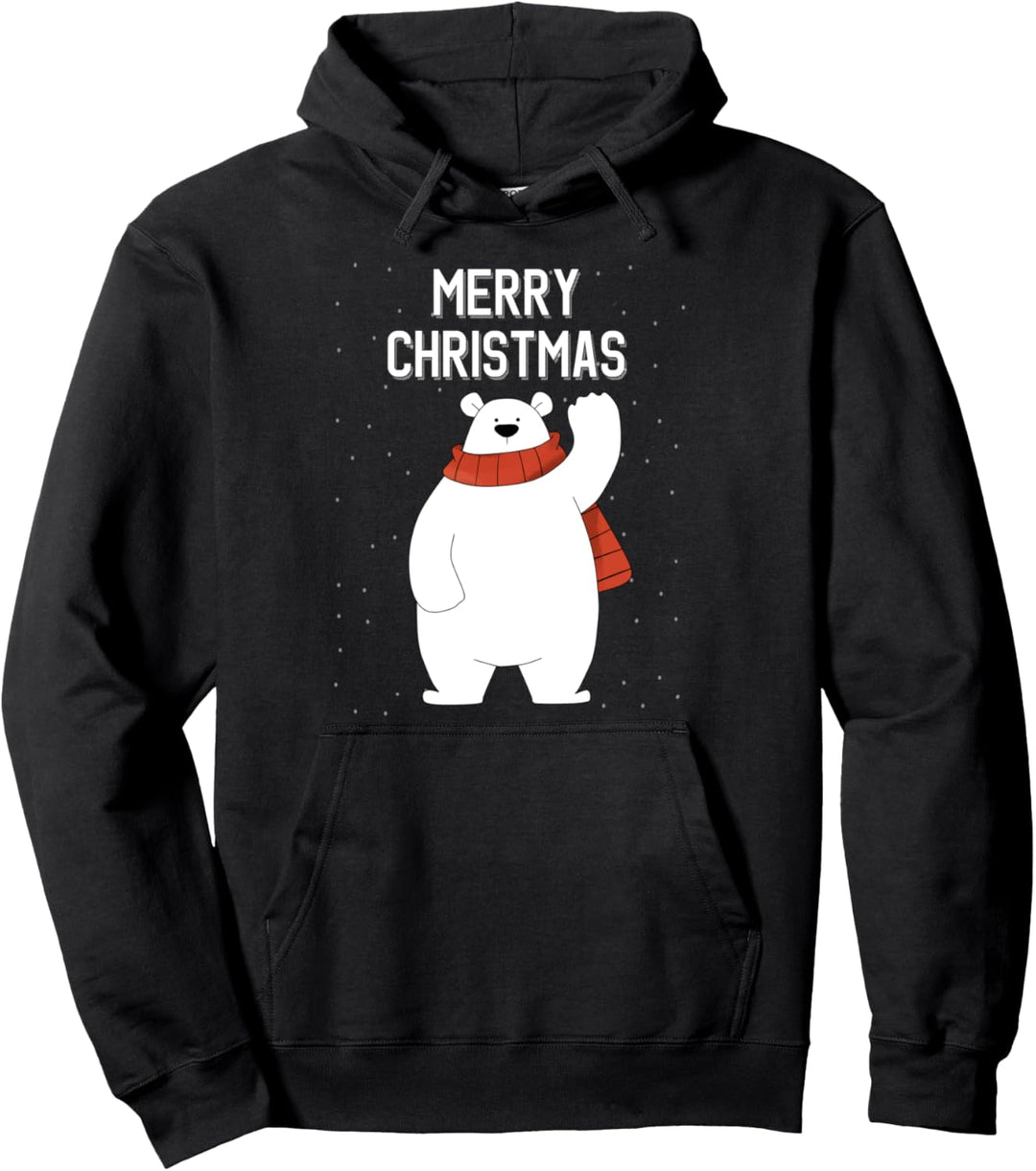 Eisbären Xmas Merry Christmas Xmas Xmas Holiday Eisbär Pullover Hoodie