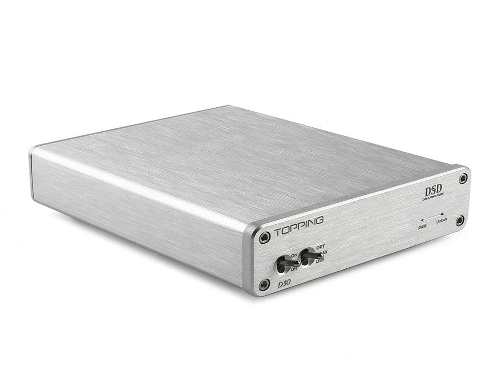 Topping D30 DSD Audio-Decoder USB Koaxial Glasfaser XMOS CS4398 24Bit 192 kHz