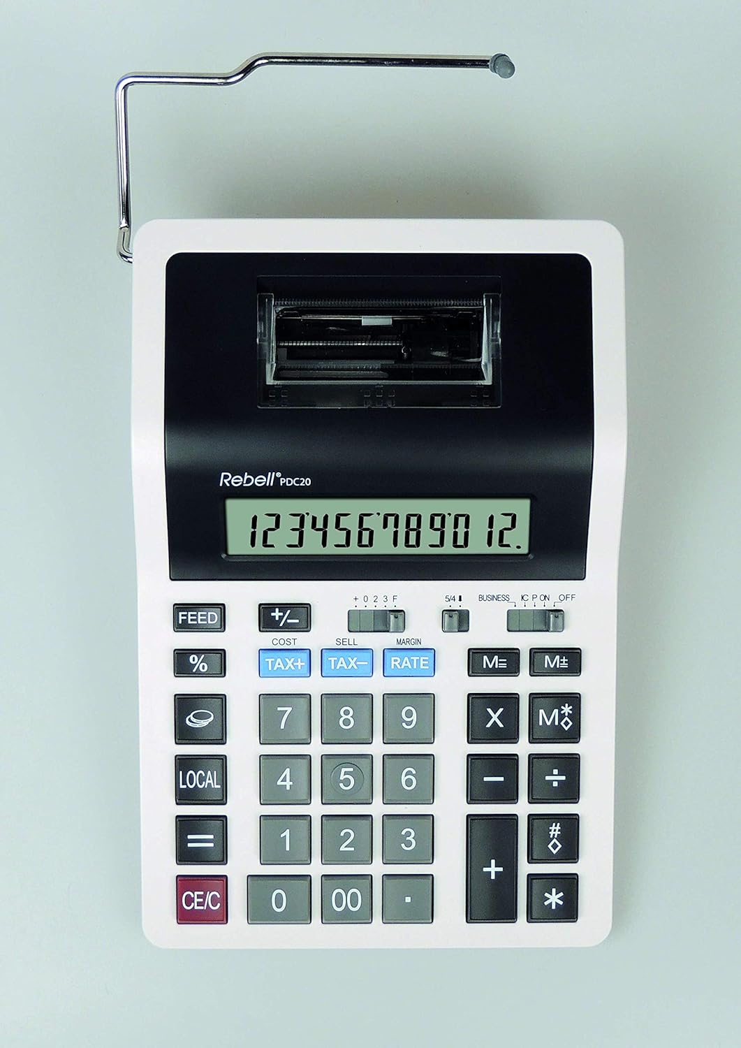 Rebell RE-PDC20-WB - Druckrechner, weiss PDC20 Single, PDC20 Single