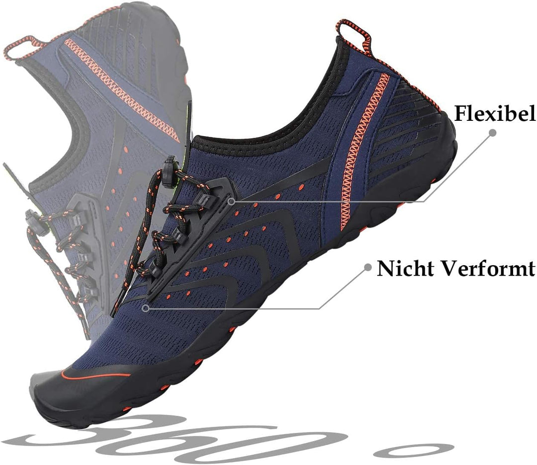 SAGUARO Sommer Badeschuhe Damen Wasserschuhe Schwimmschuhe Herren Strandschuhe Aquaschuhe Surfschuhe