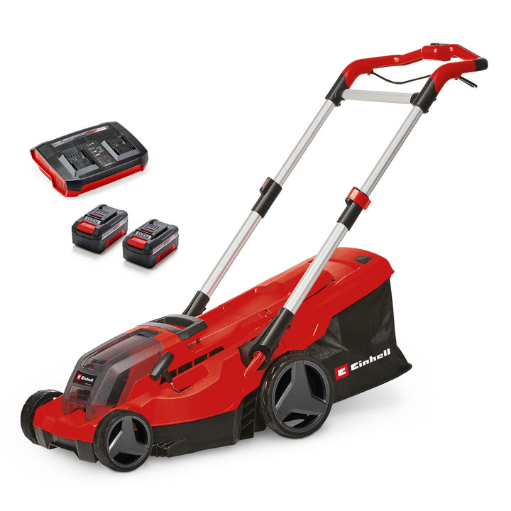 Einhell Akku-Rasenmäher GP-CM 36/450 Kit Power X-Change (36 V, 38 cm Schnittbreite, 450 m², Brushles