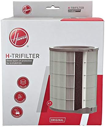 Hoover U97 H-Trifilter Luftreinigerfilter, Original, Pure HEPA, Aktivkohle, Kompatibel mit Hoover H-