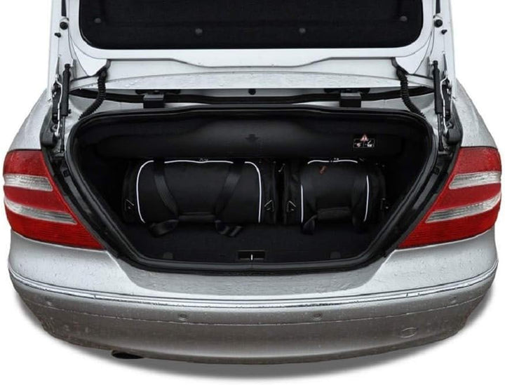 KJUST Reisetaschen 4 STK kompatibel mit Mercedes-Benz CLK Cabrio W209 2002-2010
