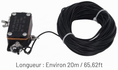 Kurzwellenantenne 3-30 MHz Mini-EFHW-Antenne 1:49 Balun Standardschnittstelle Endgespeiste Halbwelle