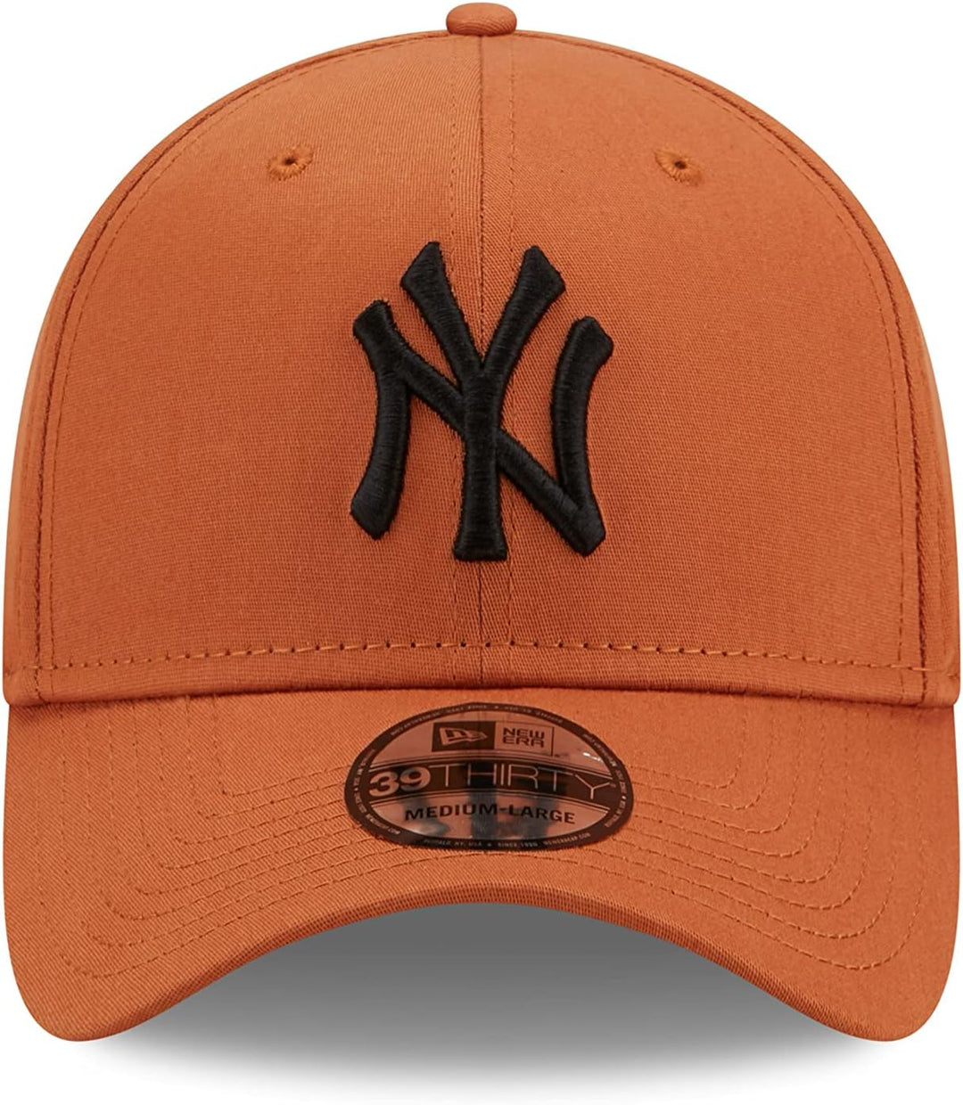 New Era New York Yankees MLB League Essential Toffee 39Thirty Stretch Cap S-M 3930-Yankees-Toffee-#2