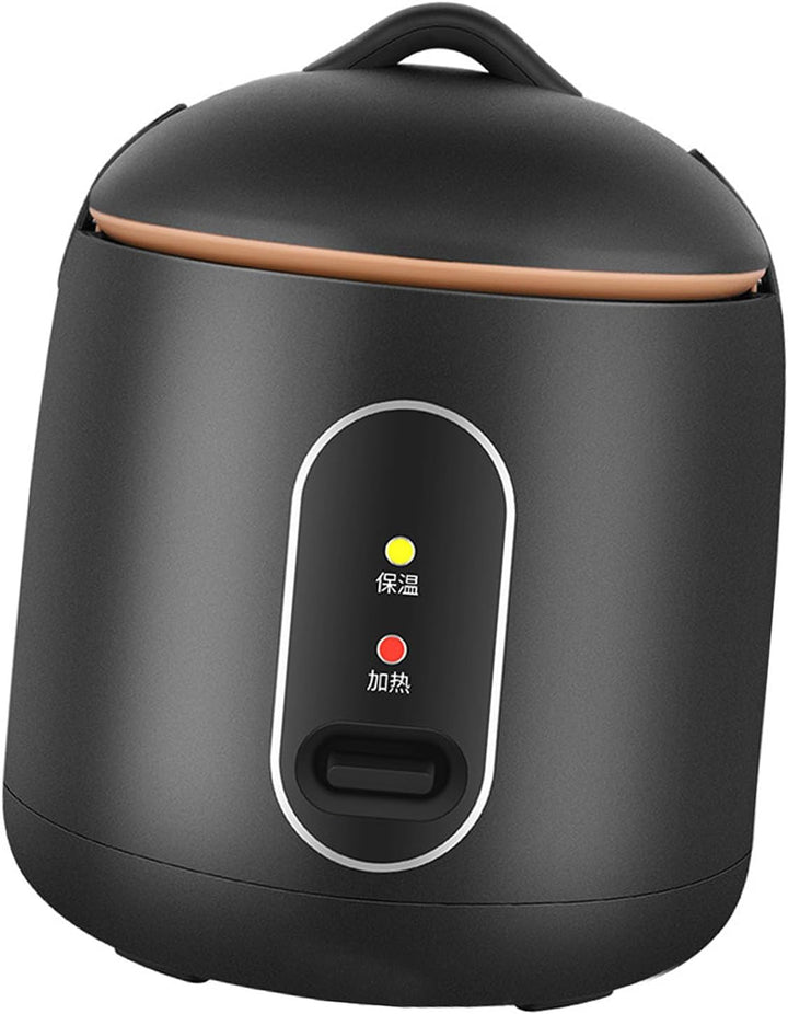 Home Reiskocher Schwarz SM Dormi Automatischer Reiskocher 1.2L Thermalreiskocher mit Dampftopf -Reis