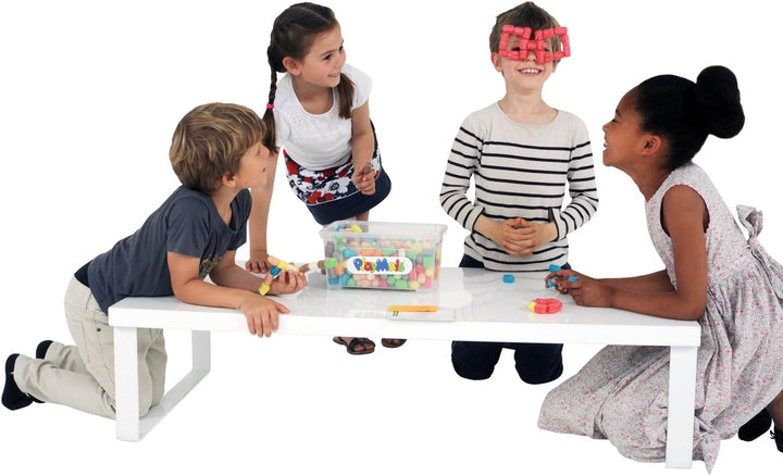 Playmais Basic 500 Bastelset für Kinder ab 3 Jahren | Basteleimer mit über 500 Stück zum Basteln | N