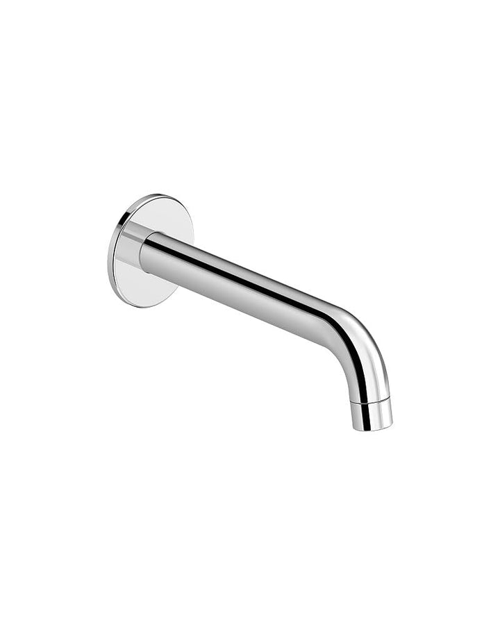 Duravit No.1 Wanneneinlauf, Badewanneinlauf mit runder Wandabdeckung, Zulauf Badewanne, chrom