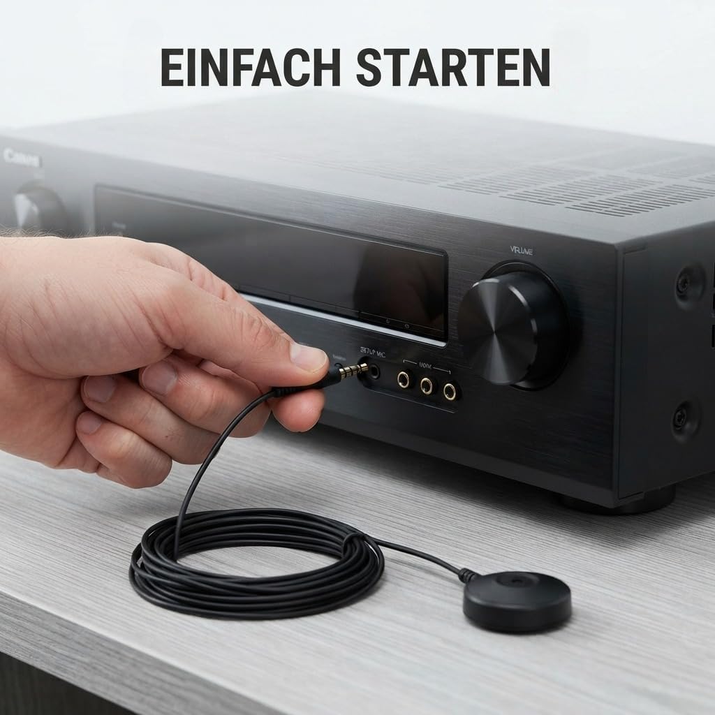 Einmessmikrofon für AV-Receiver